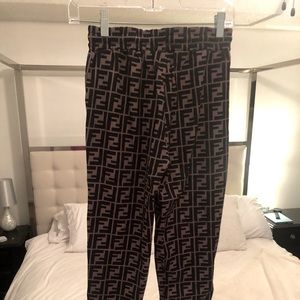 FF print track pants